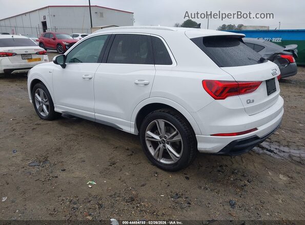 WA1EECF36M1132524 2021 AUDI Q3 Белый Задняя левая четверть