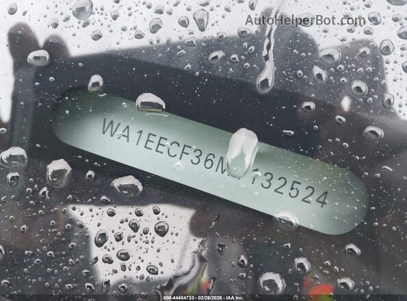 WA1EECF36M1132524 2021 AUDI Q3 Белый 