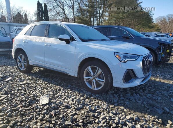 WA1EECF36P1034372 2023 AUDI Q3 White Передня права чверть