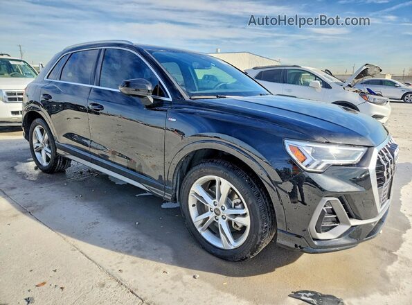 WA1EECF36R1047352 2024 AUDI Q3 Черный Передняя правая четверть
