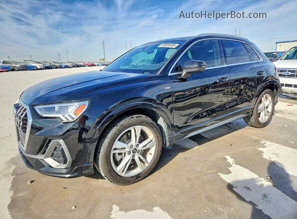 WA1EECF36R1047352 2024 AUDI Q3 Черный Передняя левая четверть