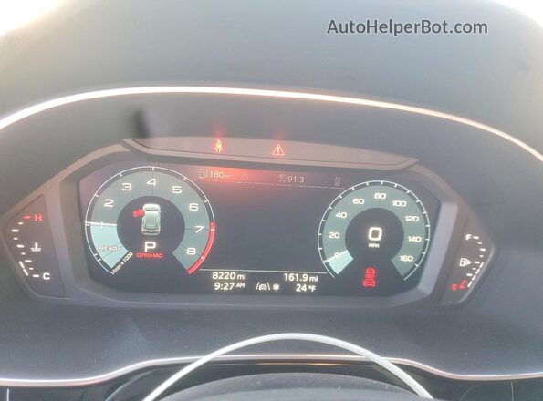 WA1EECF37S1014611 2025 AUDI Q3 Серый Вид щитка приборов