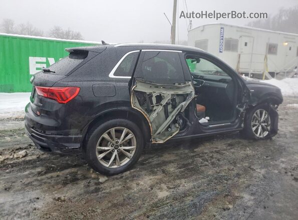WA1EECF39N1010175 2022 AUDI Q3 Черный Задняя правая четверть