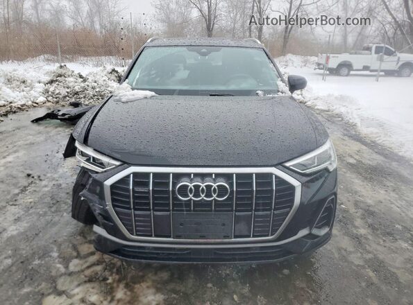 WA1EECF39N1010175 2022 AUDI Q3 Черный Вид спереди