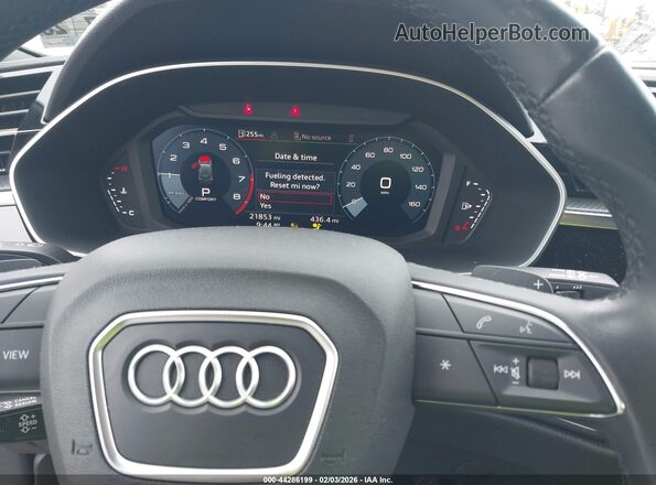 WA1EECF3XP1143563 2023 AUDI Q3 Серый Вид задних сидений