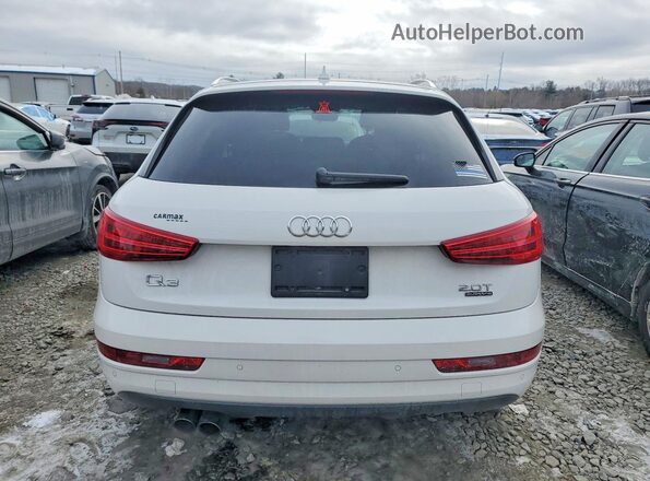 WA1EFCFS4GR014417 2016 AUDI Q3 White Widok z tyłu