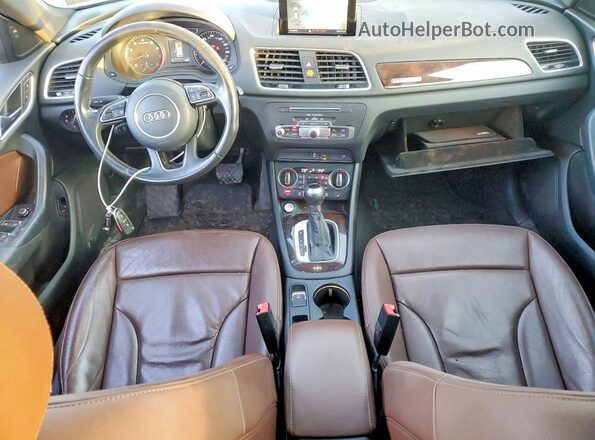 WA1EFCFS6GR021076 2016 AUDI Q3 Silver წინა პანელის ხედი