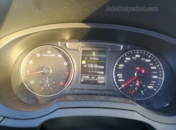 WA1EFCFS6GR021076 2016 AUDI Q3 Silver ხელსაწყოთა პანელის ხედი