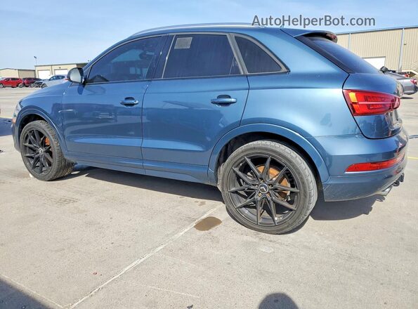 WA1EFCFS7GR000768 2016 AUDI Q3 Blue უკანა მარჯვენა