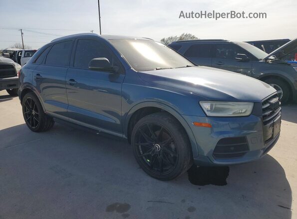WA1EFCFS7GR000768 2016 AUDI Q3 Blue წინა ხედი