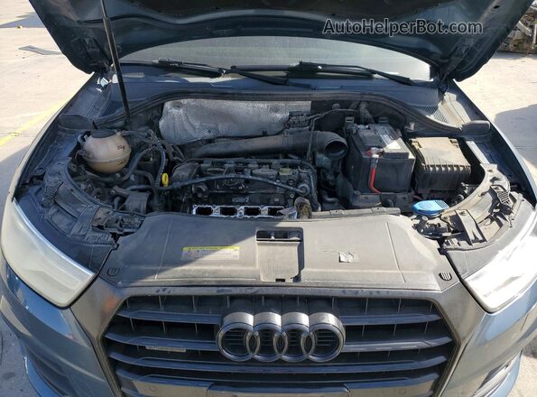 WA1EFCFS7GR000768 2016 AUDI Q3 Blue VIN კოდის სტიკერის ხედი