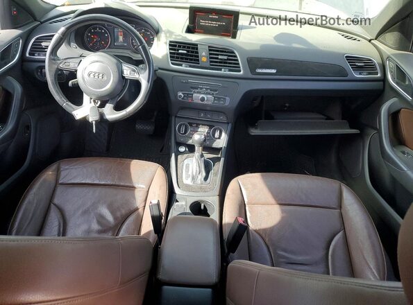 WA1EFCFS7GR000768 2016 AUDI Q3 Blue ხელსაწყოთა პანელის ხედი
