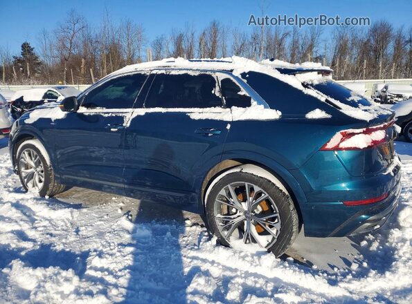 WA1EVAF18LD023580 2020 AUDI Q8 Blue Trasero izquierdo