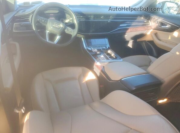 WA1EVAF18LD023580 2020 AUDI Q8 Blue Vista del salpicadero