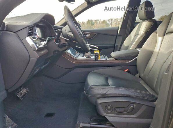 WA1EVBF16ND021707 2022 AUDI Q8 Gray Widok wnętrza z przodu
