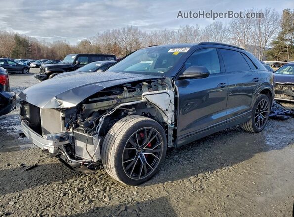 WA1EVBF16ND021707 2022 AUDI Q8 Gray Przód lewy