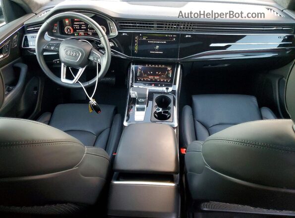 WA1FVBF15ND007544 2022 AUDI Q8 Угольный Вид панели приборов