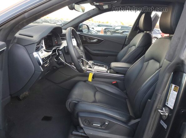 WA1FVBF15ND007544 2022 AUDI Q8 Угольный Вид салона спереди