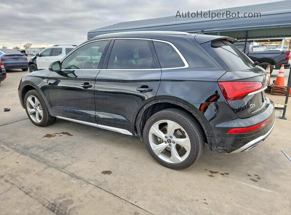 WA1GAAFY2P2071577 2023 AUDI Q5 Черный Задняя левая четверть