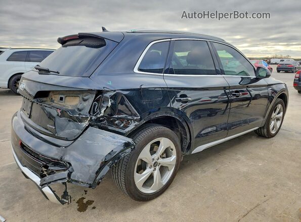 WA1GAAFY2P2071577 2023 AUDI Q5 Черный Задняя правая четверть