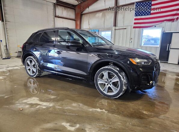 WA1GAAFY5S2025329 2025 AUDI Q5 Черный Передняя правая четверть