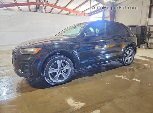 WA1GAAFY5S2025329 2025 AUDI Q5 Черный Передняя левая четверть