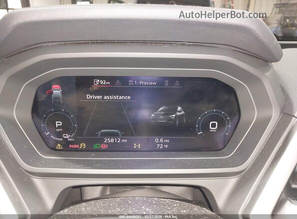 WA1H2BFZ6NP049145 2022 AUDI Q4 Синий Вид задних сидений