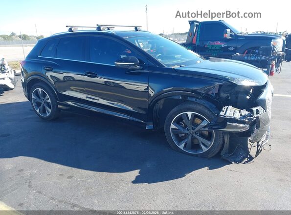 WA1H2BFZ8NP015028 2022 AUDI Q4 Черный Передняя правая четверть