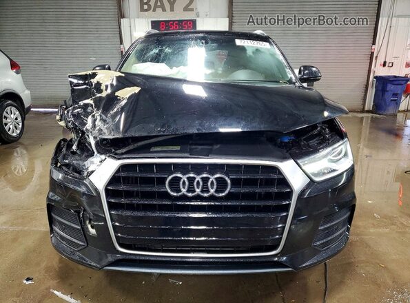 WA1HCCFS2HR014066 2017 AUDI Q3 Black წინა ხედი