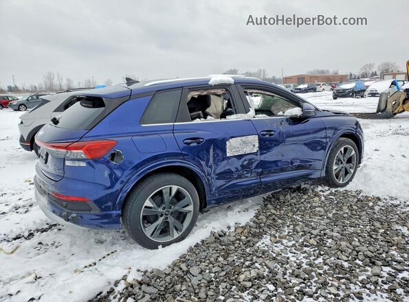 WA1J2BFZ4NP052465 2022 AUDI Q4 Синий Задняя правая четверть