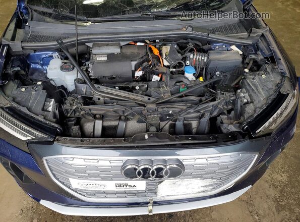 WA1J2BFZ4NP052465 2022 AUDI Q4 Синий Вид задней части салона