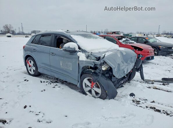 WA1J2BFZ5NP047937 2022 AUDI Q4 Серый Передняя правая четверть
