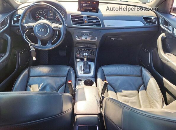 WA1JCCFS2JR027942 2018 AUDI Q3 Black Вид панелі приладів