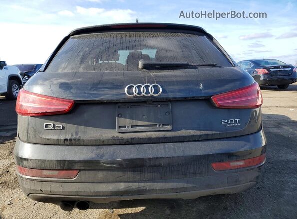 WA1JCCFS9HR006743 2017 AUDI Q3 Black Widok z tyłu