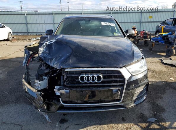 WA1JCCFS9HR006743 2017 AUDI Q3 Black Widok z przodu