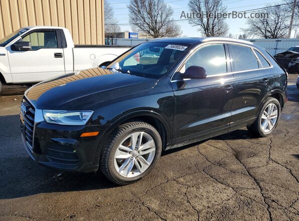 WA1JCCFSXHR008520 2017 AUDI Q3 Черный Передняя левая четверть