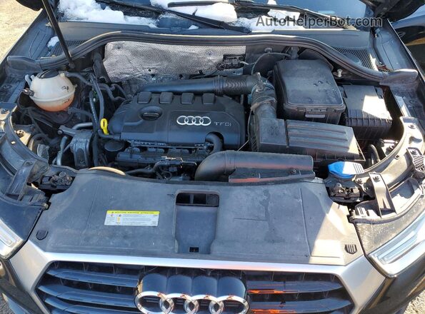 WA1JCCFSXHR008520 2017 AUDI Q3 Черный Вид подкапотного пространства