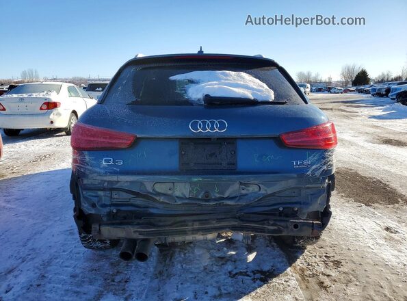 WA1JFCFS9GR014380 2016 AUDI Q3 Blue უკანა ხედი