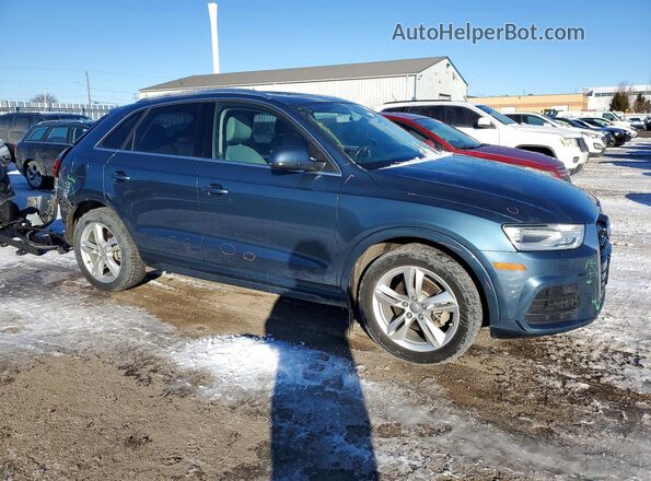 WA1JFCFS9GR014380 2016 AUDI Q3 Blue წინა მარჯვენა