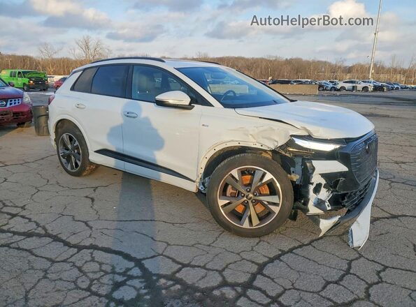 WA1K2BFZ5PP036072 2023 AUDI Q4 Белый Передняя правая четверть