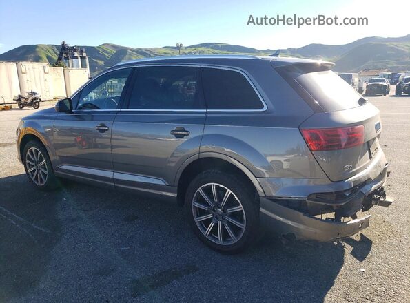 WA1LAAF70JD000962 2018 AUDI Q7 Серый Задняя левая четверть