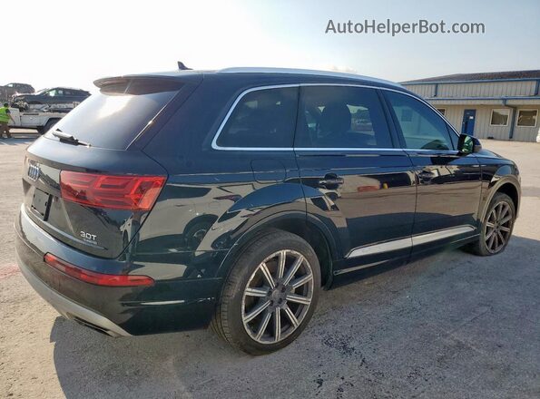 WA1LAAF72HD018759 2017 AUDI Q7 Синий Задняя правая четверть