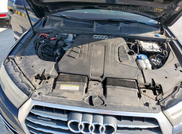 WA1LAAF72HD018759 2017 AUDI Q7 Синий Вид подкапотного пространства