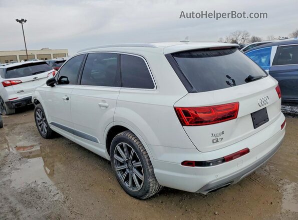 WA1LAAF73HD035313 2017 AUDI Q7 White Rear left