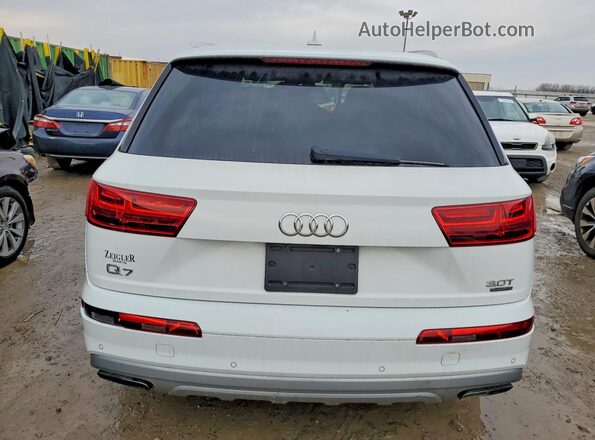 WA1LAAF73HD035313 2017 AUDI Q7 White Rear view