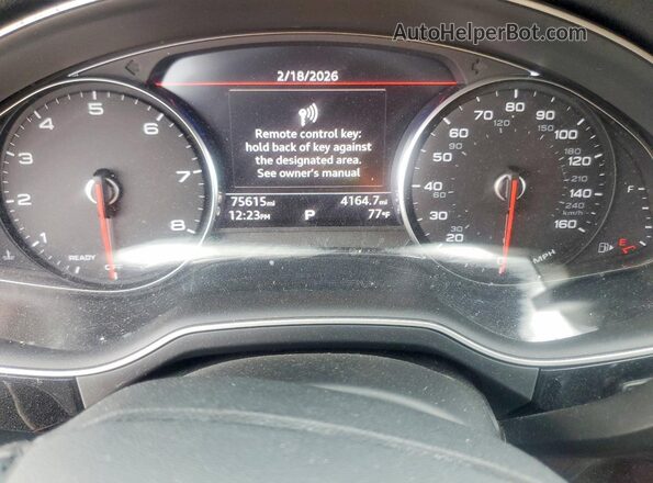 WA1LAAF73JD018470 2018 AUDI Q7 Черный Вид щитка приборов