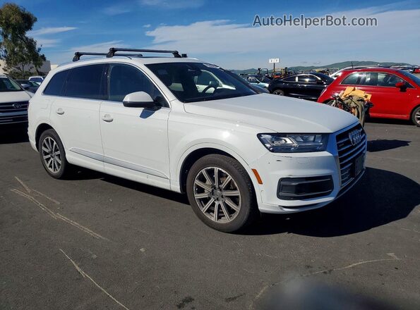 WA1LAAF76KD020134 2019 AUDI Q7 White Przód prawy