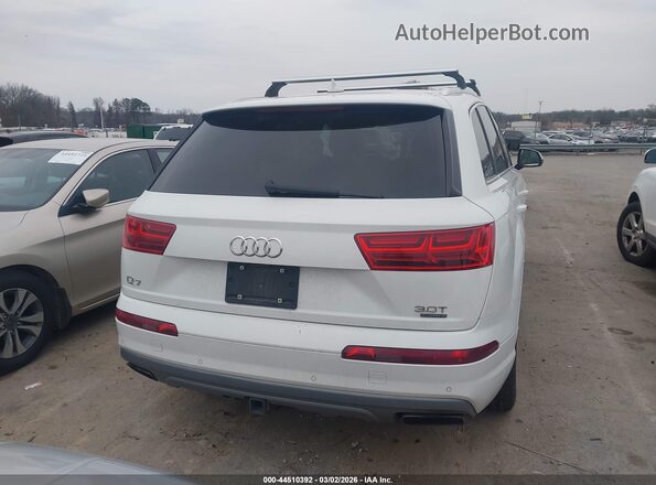 WA1LAAF78HD008835 2017 AUDI Q7 White 