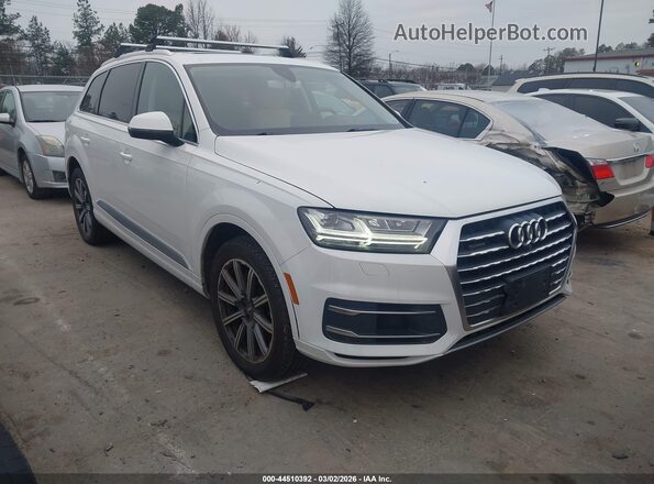 WA1LAAF78HD008835 2017 AUDI Q7 White Передня права чверть
