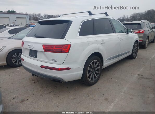 WA1LAAF78HD008835 2017 AUDI Q7 White Задня права чверть